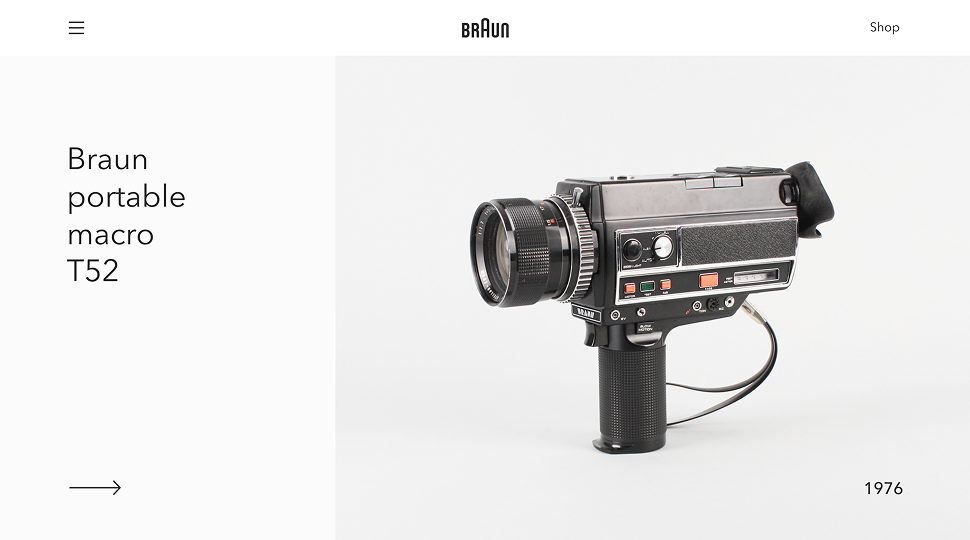 Braun Landing Page